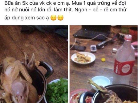 Ngao ngán trào lưu khoe cơm giá rẻ, bà mẹ cao tay khoe bữa ăn 5.000 đồng siêu chất