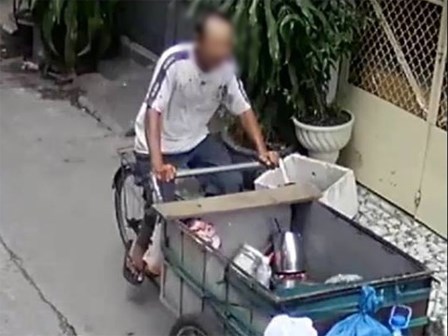 Trích xuất hình ảnh từ camera, truy tìm người đàn ông nhặt phế liệu giết bạn nhậu ở Sài Gòn