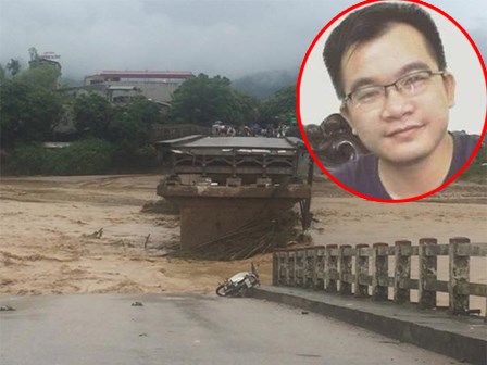 Tìm thấy thi thể phóng viên bị lũ cuốn cách nơi gặp nạn 100 km