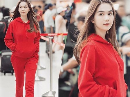 Gió lạnh đầu mùa, ngắm Ngọc Trinh mặc đồ thể thao 'chất như nước cất'