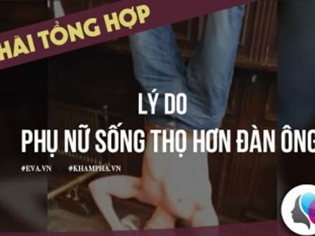 Lý do phụ nữ sống thọ hơn đàn ông