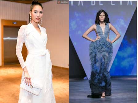 Trải qua một quá trình lột xác mới có ngày hôm nay, nhưng hiện tại Lan Khuê lại mất điểm vì vóc dáng... thừa cân