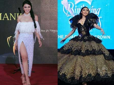 Chẳng những già và kém sắc, gu thời trang của Hoa hậu Trái đất 2017 cũng khiến người ta giật mình