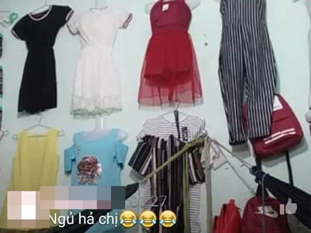 Cô chủ shop quần áo khiến khách hàng 