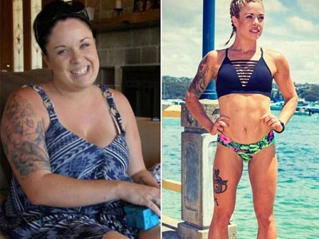 Ngỡ ngàng cách bà mẹ 3 con giảm đến 40kg, hoàn toàn “lột xác” sau khi sinh