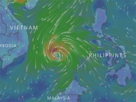 Bão số 14 di chuyển “siêu tốc”, yêu cầu khẩn trương cấm biển, sơ tán dân