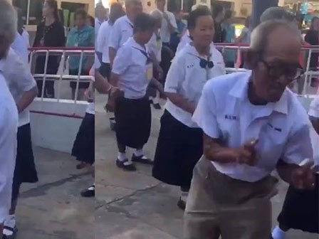 Xúc động xem cụ ông khiêu vũ cực đỉnh