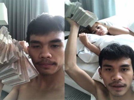 Nam thanh niên chịu chơi dỗ bạn gái hết giận bằng cách đưa 700 triệu tiền mặt