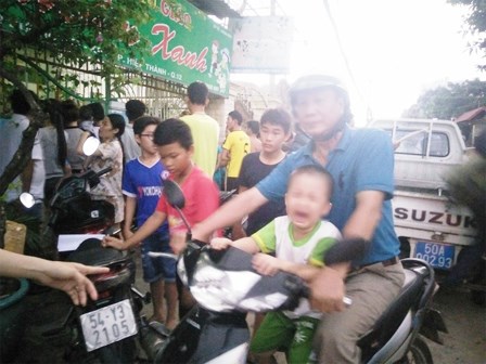 Người dân xung quanh trường Mầm Xanh: