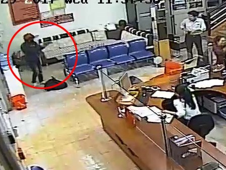 Công bố clip nổ súng cướp ngân hàng ở Đắk Lắk