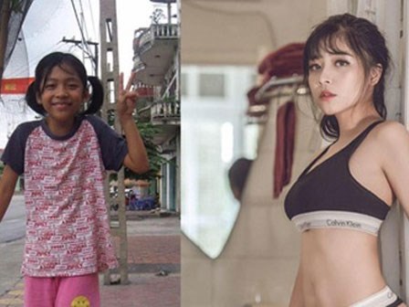 Cô gái có màn lột xác ngoạn mục đến mức bạn bè quả quyết 