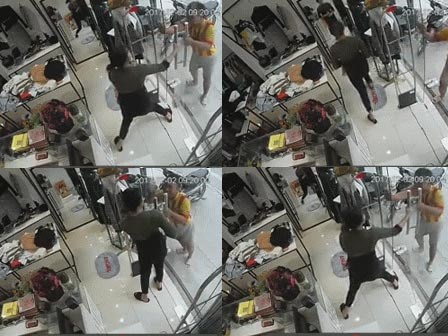 Thanh niên tay cầm liềm lừ lừ vào đòi mua áo, chủ shop gào thét thất thanh