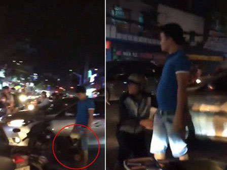 Clip: Drift tông trúng lề, ô tô lật ngược kinh hoàng như phim hành động-4