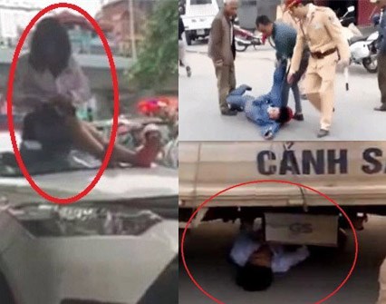 Ngán ngẩm với những pha ăn vạ CSGT kiểu... Chí Phèo