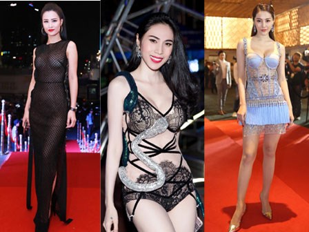 Vừa chăm hở bạo lại chọn nội y thiếu tinh tế, nhiều sao Việt tự ghi tên mình vào Top sao mặc xấu năm 2017