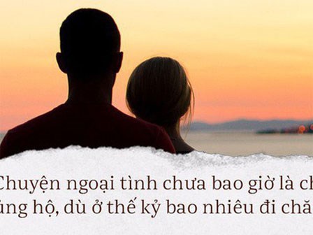 Ngoại tình: Chuyện của hai người nhưng có quá nhiều người đau
