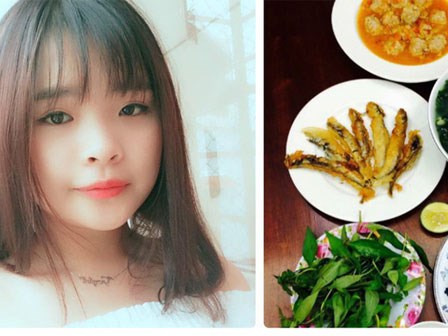 Mẹ bầu khoe những mâm cơm toàn món