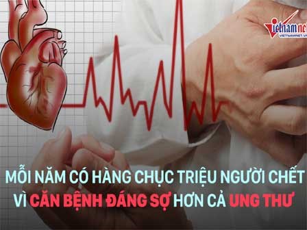 Mỗi năm có hàng chục triệu người chết vì căn bệnh đáng sợ hơn cả ung thư