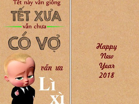 Những bao lì xì mang phong cách “cộng đồng mạng” cực chất để đón Tết 2018