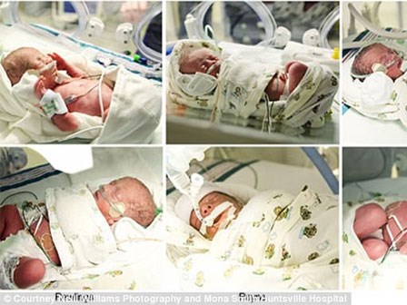 Chỉ sau 4 phút, cặp vợ chồng này đã trở thành bố mẹ của 9 đứa trẻ