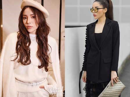 Kỳ Duyên dù gây ấn tượng với gu thời trang ngày càng chất, nhưng biểu cảm thì trăm lần như một