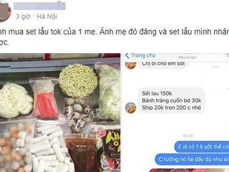Háo hức mua online lẩu tokbokki Hàn Quốc, mẹ trẻ 
