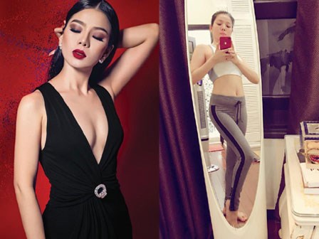 Lần đầu, Lệ Quyên mách nước bí quyết tiêu mỡ, giữ dáng cho