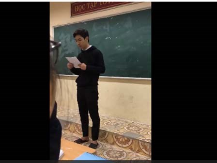 Chết cười với bản kiểm điểm của cậu học sinh 