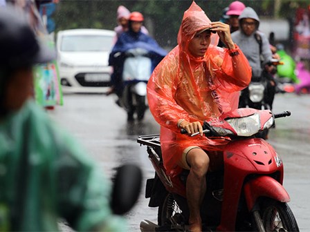 Không khí lạnh tăng cường, miền Bắc mưa rét dịp Tết Dương lịch 2018