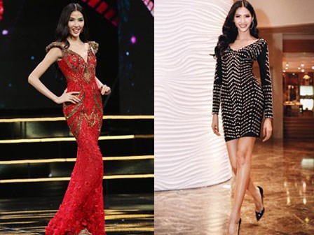 Kể từ khi dự thi Hoa hậu Hoàn Vũ Việt Nam 2017, Hoàng Thùy lột xác hẳn với style “bánh bèo”