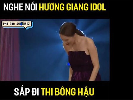 Vừa mới công khai thi Hoa hậu, Hương Giang idol bị đào mộ quá khứ catwalk ngã 