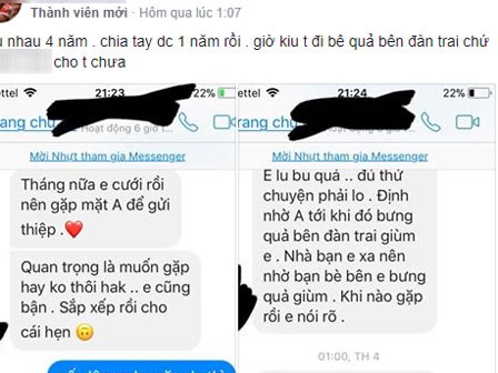 Người yêu cũ mời đi đám cưới, anh chàng đã né mà vẫn bị nhờ 