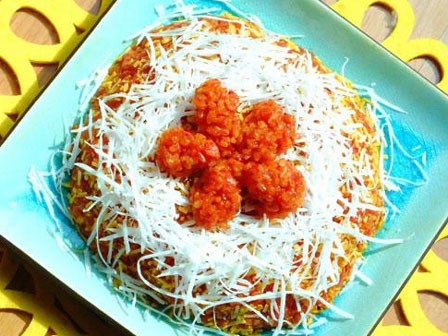 2 cách nấu xôi gấc ngon, đẹp mắt cho ngày mới