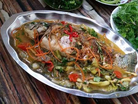 Món ngon cuối tuần: Cá chép om dưa