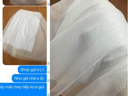 Háo hức đặt mua váy