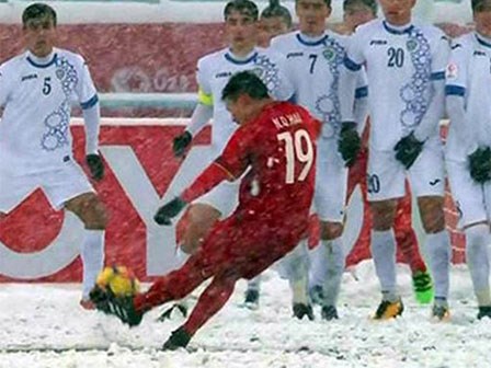 Những khoảnh khắc đáng nhớ của U23 Việt Nam tại AFC U23 2018