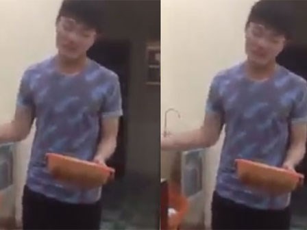 Không chỉ đá bóng giỏi, Trường Híp vẩy rau cũng là thần sầu