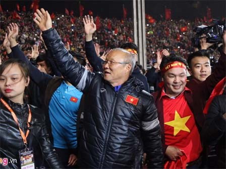 U23 Việt Nam đến với người hâm mộ miền Nam trên sân Thống Nhất