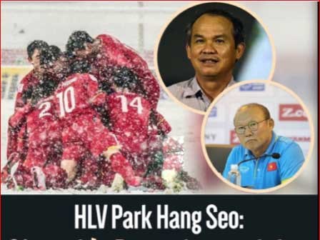 HLV Park Hang Seo: Cảm ơn bầu Đức vì những gì đã làm cho bóng đá Việt Nam