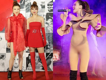 Hồ Ngọc Hà khoe thân táo bạo - Yến Trang như hộp quà di động đứng đầu top sao xấu tuần qua