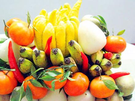 Đặc sản Tết: Vào vựa phật thủ lớn nhất miền Bắc, tư thương cân cả vườn-4