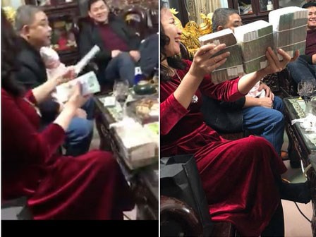 'Mẹ nhà người ta' mừng tuổi các con cả xấp 500 nghìn khiến cư dân mạng ngỡ ngàng ngày đầu xuân