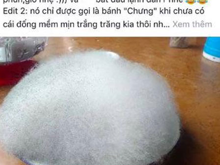 Cả đời không ăn nổi một miếng bánh chưng, vừa mang rán với nước lọc đã bay vèo” cả cái-4