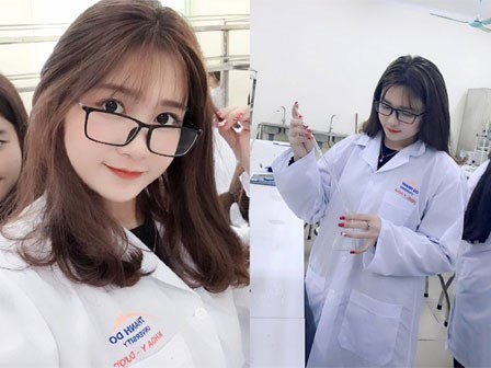 Nữ sinh ngành Y Dược gặp 