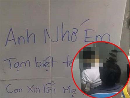 Viết 'anh nhớ em' lên tường, thanh niên treo cổ tự tử