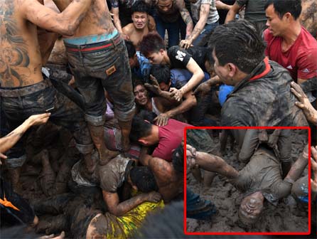 Lễ hội cướp phết Hiền Quan 2019 vỡ trận vì hỗn loạn-2