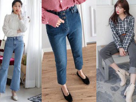 Không phải kiểu bó chít ống côn, xu hướng quần jeans 2018 thoải mái hơn với kiểu ống suông, ống vẩy