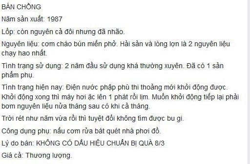 Cười rớt hàm với những màn “rao bán chồng” vì tội “không có dấu hiệu chuẩn bị quà 8/3”!