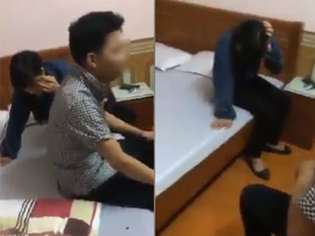 Bắt quả tang vợ ngoại tình sau nhiều giờ phục kích, chồng tức giận lao vào đánh “tình địch”