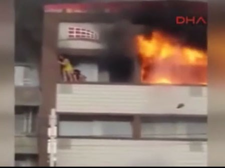 Trốn hỏa hoạn, cô gái rơi từ tầng 6 khách sạn